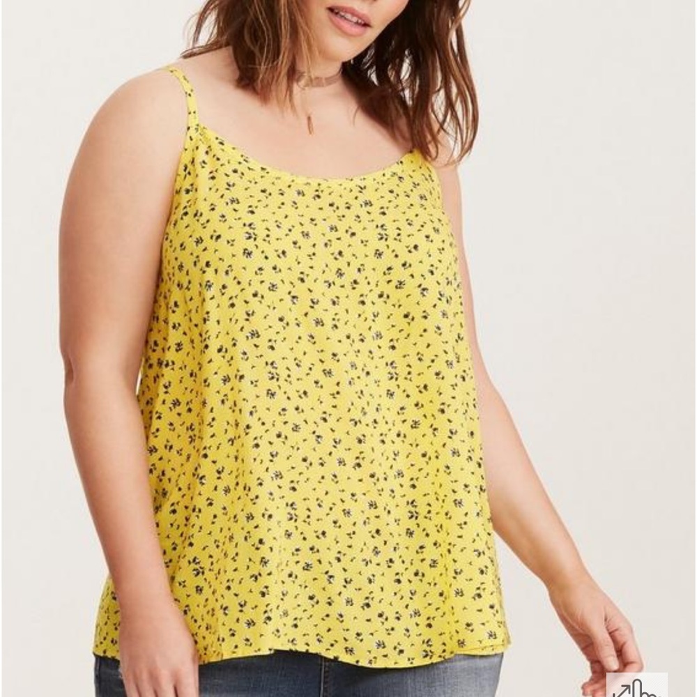 Torrid Challis Lace-Up Swing Cami
